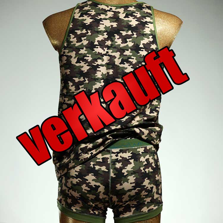 preiswerter handgemachter sexy bunter Herren Unterwäsche Set aus Baumwolle