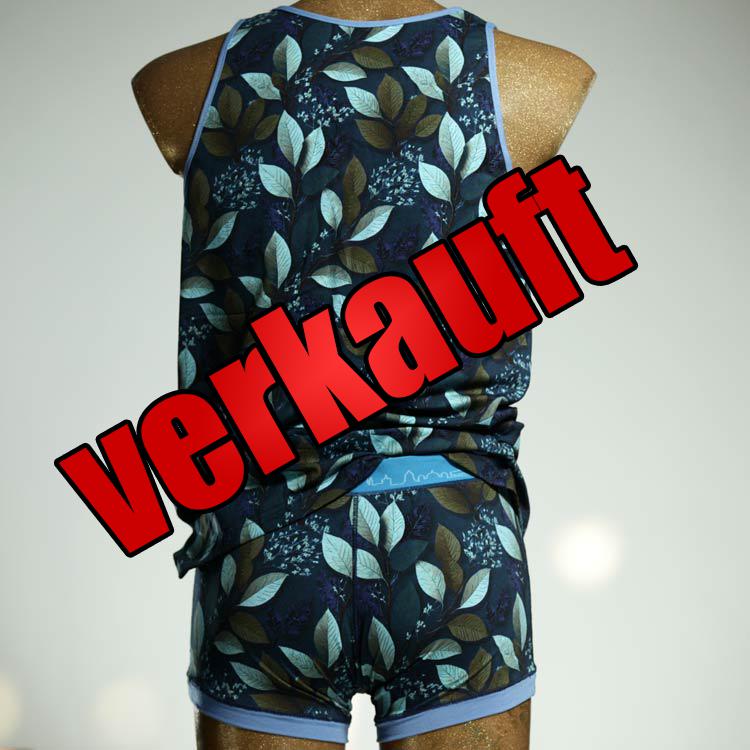 bunter attraktiver bequemer handgemachter Herren Unterwäsche Set aus Baumwolle