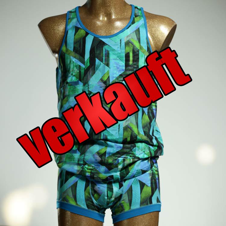 sexy günstiger farbiger attraktiver Herren Unterwäsche Set aus Baumwolle