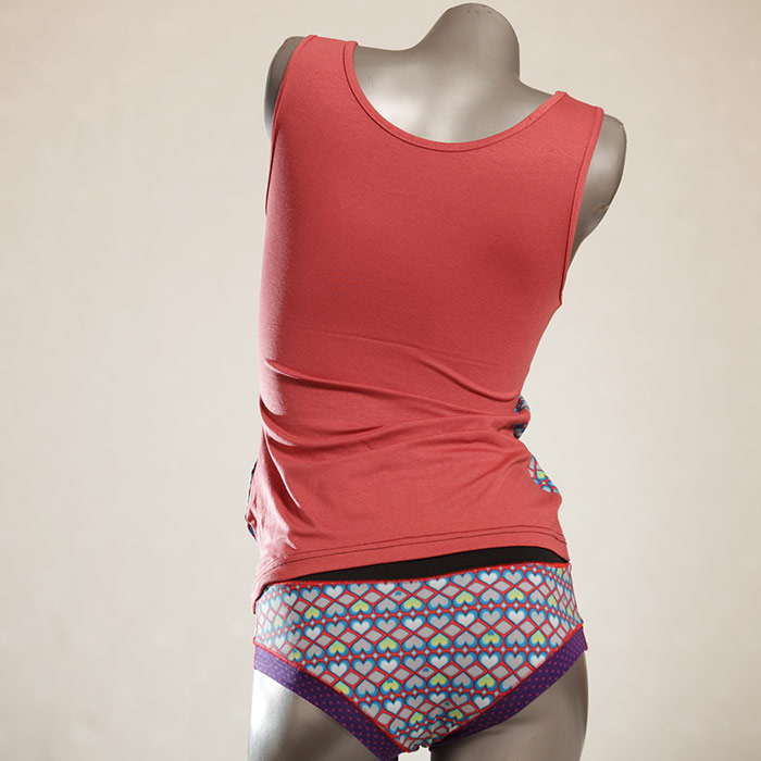  patterned colourful sweet cotton underwear set for women thumbnail