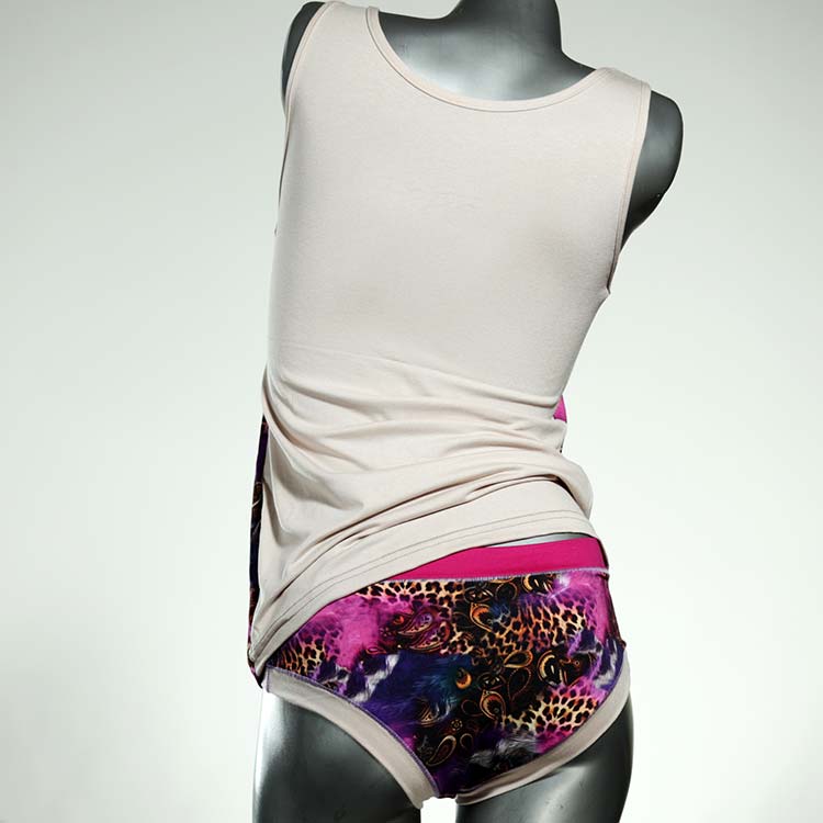 bequeme sexy süße preiswerte Unterwäsche Set für DamenPanty / Hotpant mit Top aus Baumwolle