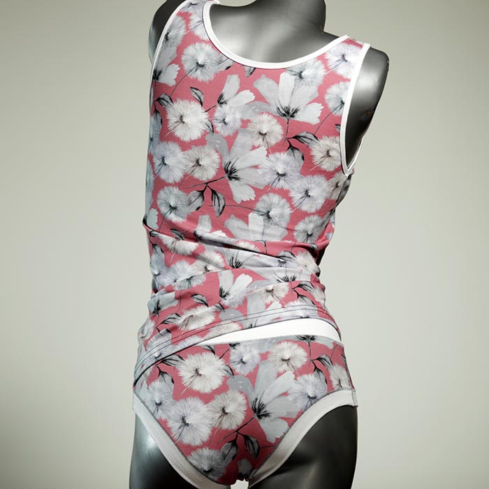 preiswerte attraktive farbige sexy Unterwäsche Set für DamenPanty / Hotpant mit Top aus Baumwolle thumbnail