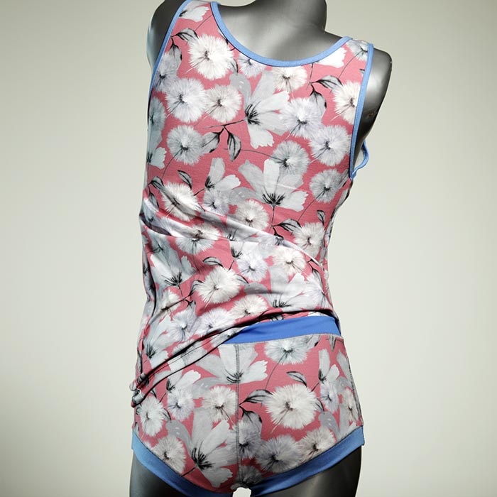 preiswerte süße günstige attraktive Unterwäsche Set für DamenPanty / Hotpant mit Top aus Baumwolle thumbnail