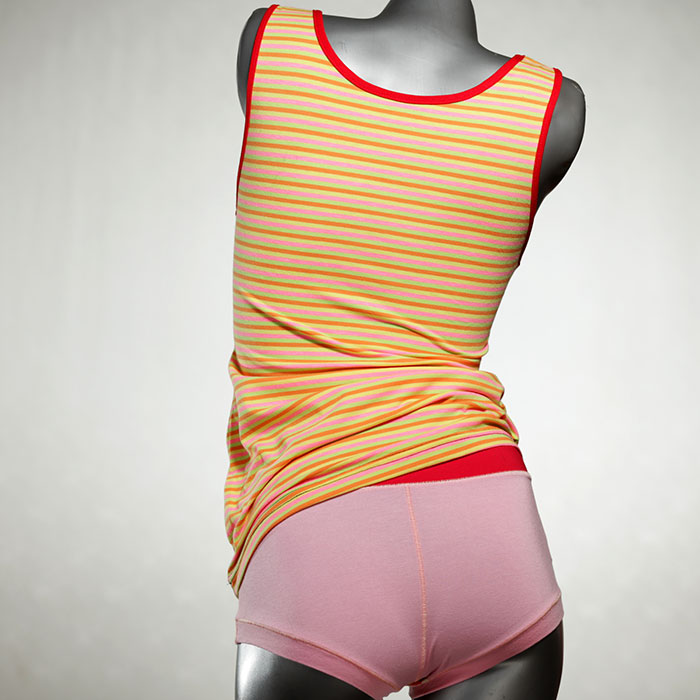 süße sexy  schöne Unterwäsche Set für DamenPanty / Hotpant mit Top aus Baumwolle thumbnail