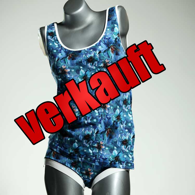 günstige bunte preiswerte süße Unterwäsche Set für DamenPanty / Hotpant mit Top aus Baumwolle