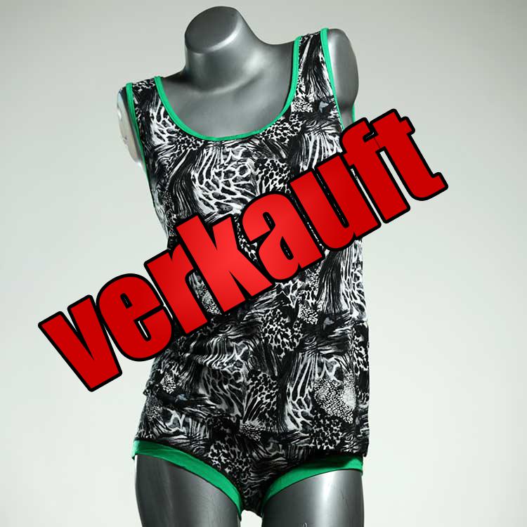 schöne bequeme handgemachte süße Unterwäsche Set für DamenPanty / Hotpant mit Top aus Baumwolle