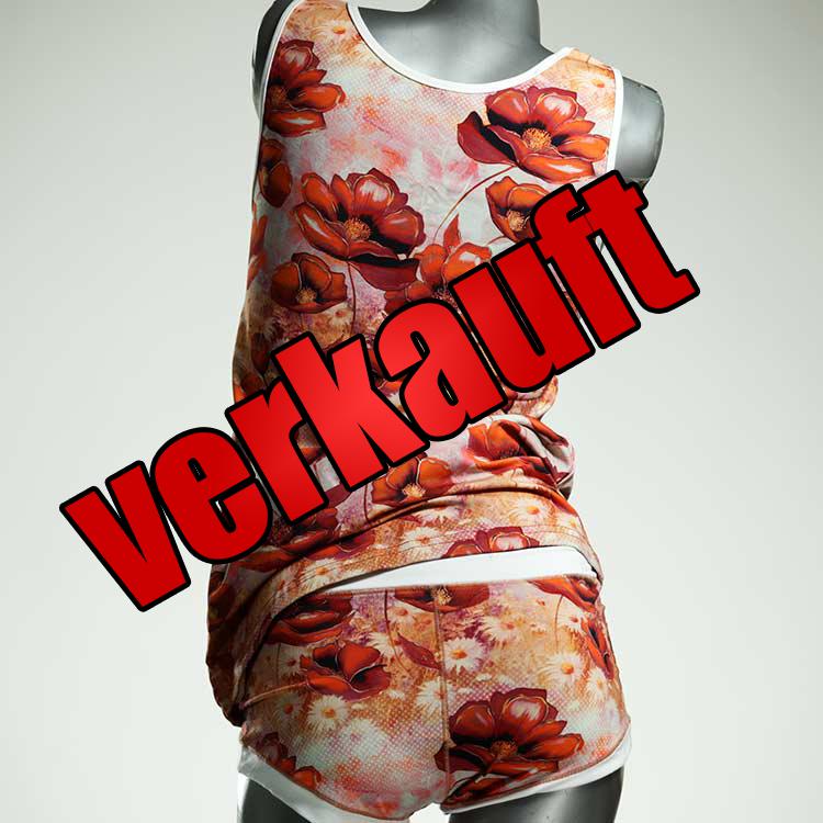 handgemachte attraktive bunte farbige Unterwäsche Set für DamenPanty / Hotpant mit Top aus Baumwolle