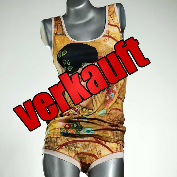 attraktive sexy schöne bunte Unterwäsche Set für DamenPanty / Hotpant mit Top aus Baumwolle