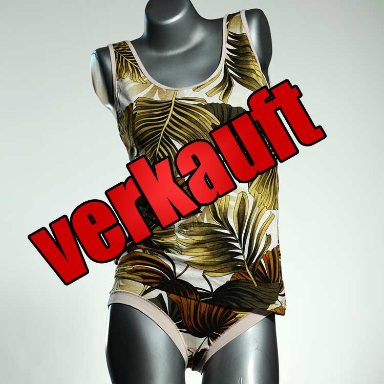 süße sexy handgemachte ökologische Unterwäsche Set für DamenPanty / Hotpant mit Top aus Baumwolle