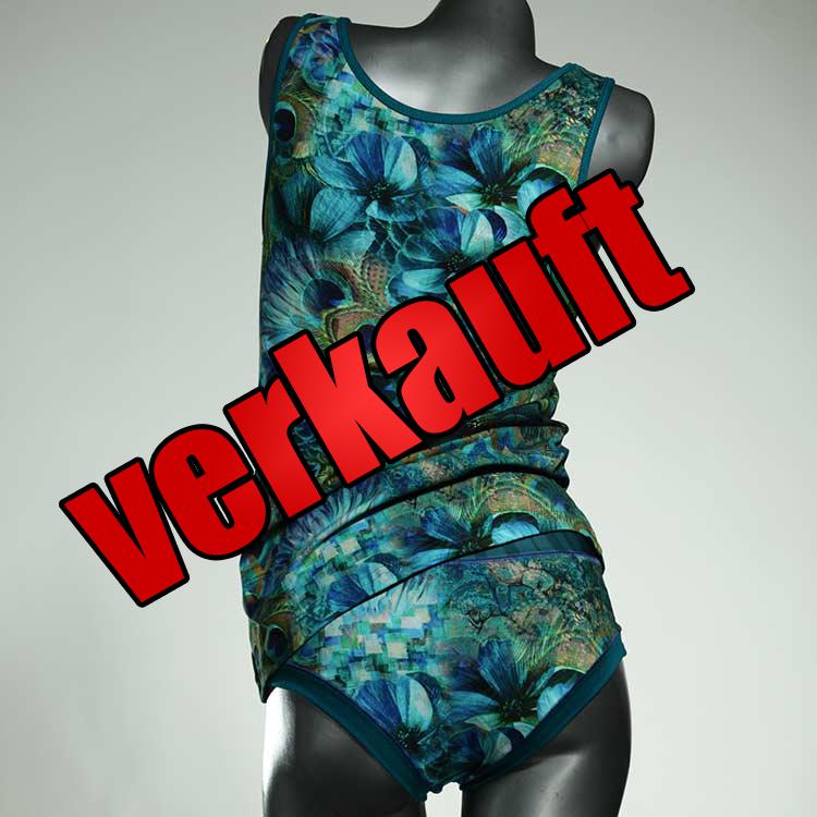 sexy günstige ökologische süße Unterwäsche Set für DamenPanty / Hotpant mit Top aus Baumwolle