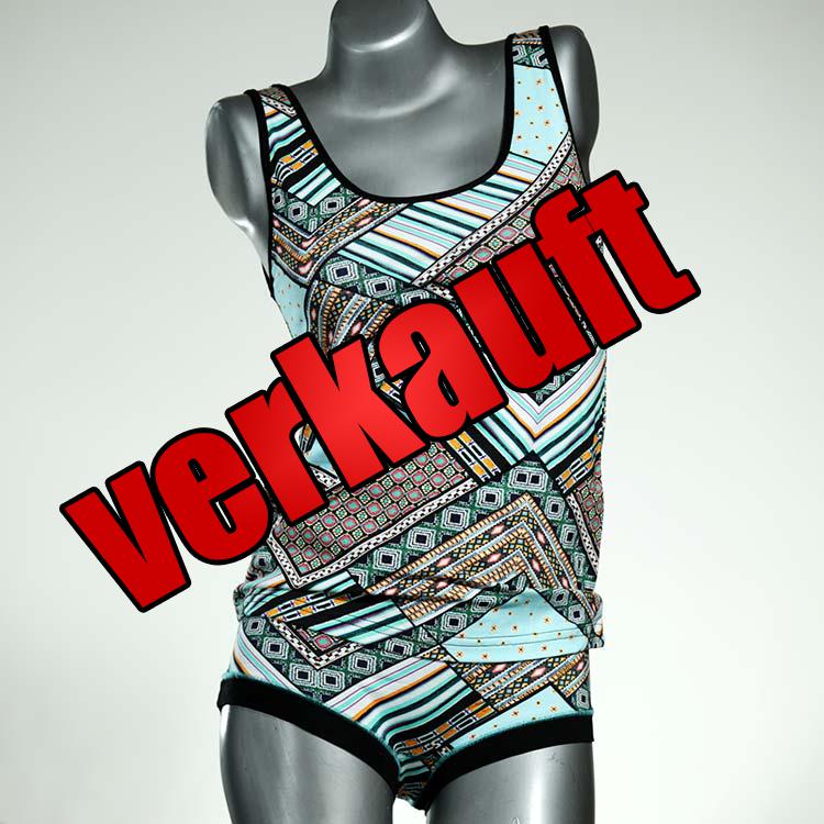 sexy handgemachte süße schöne Unterwäsche Set für DamenPanty / Hotpant mit Top aus Baumwolle