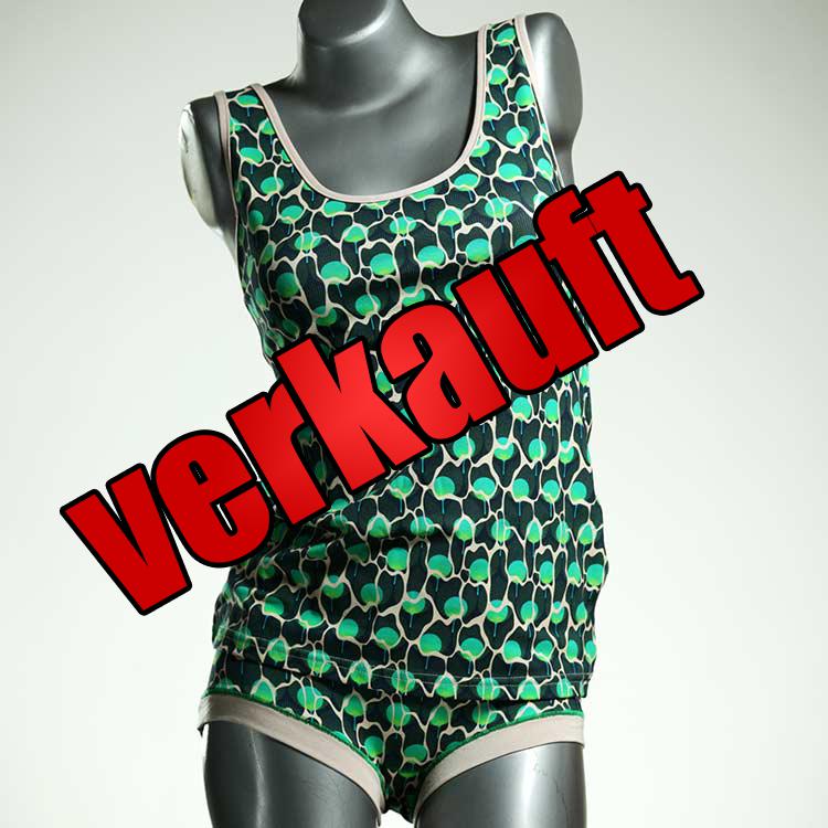 süße sexy farbige preiswerte Unterwäsche Set für DamenPanty / Hotpant mit Top aus Baumwolle