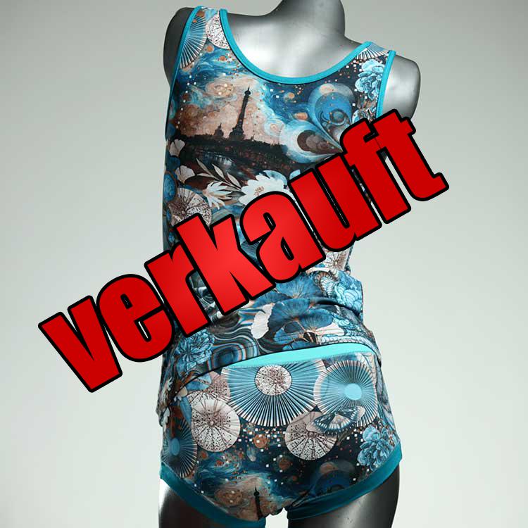 sexy süße günstige schöne Unterwäsche Set für DamenPanty / Hotpant mit Top aus Baumwolle