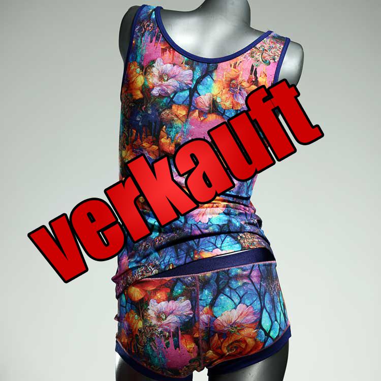 schöne attraktive sexy günstige Unterwäsche Set für DamenPanty / Hotpant mit Top aus Baumwolle