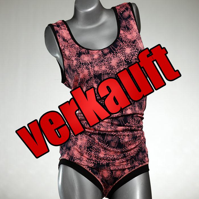 ökologische attraktive süße sexy Unterwäsche Set für DamenPanty / Hotpant mit Top aus Baumwolle