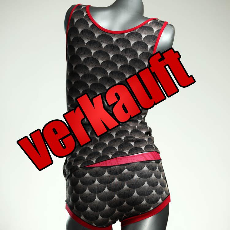 preiswerte bunte bequeme sexy Unterwäsche Set für DamenPanty / Hotpant mit Top aus Baumwolle