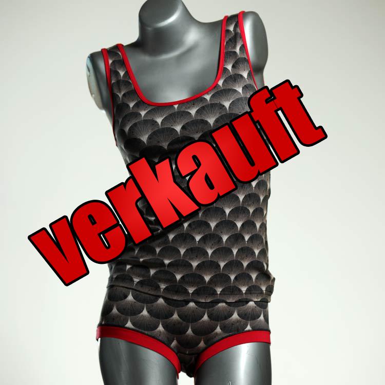 preiswerte bunte bequeme sexy Unterwäsche Set für DamenPanty / Hotpant mit Top aus Baumwolle