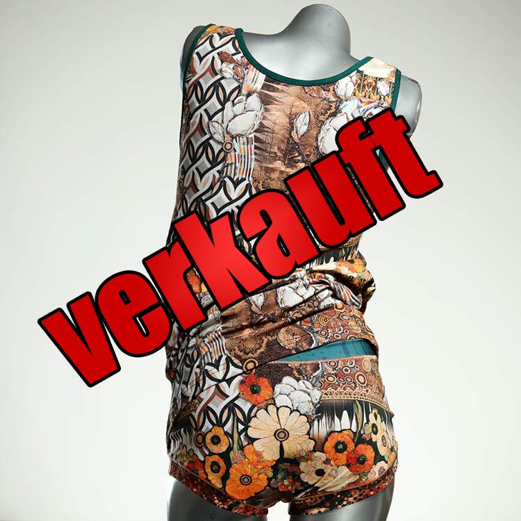 günstige schöne nachhaltige sexy Unterwäsche Set für DamenPanty / Hotpant mit Top aus Baumwolle