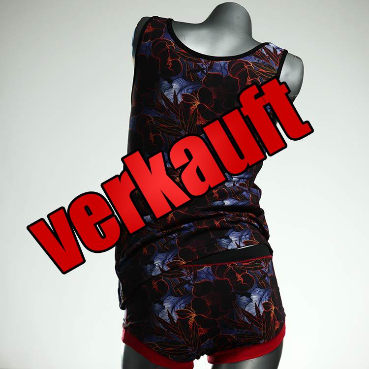 preiswerte sexy nachhaltige süße Unterwäsche Set für DamenPanty / Hotpant mit Top aus Baumwolle