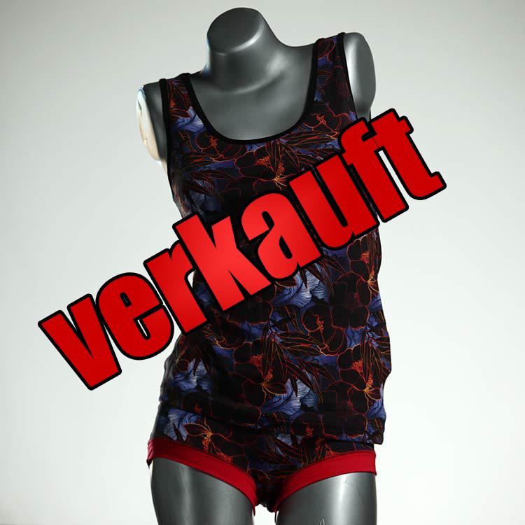 preiswerte sexy nachhaltige süße Unterwäsche Set für DamenPanty / Hotpant mit Top aus Baumwolle