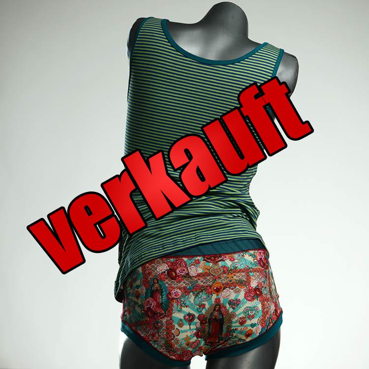 attraktive süße schöne bunte Unterwäsche Set für DamenPanty / Hotpant mit Top aus Baumwolle