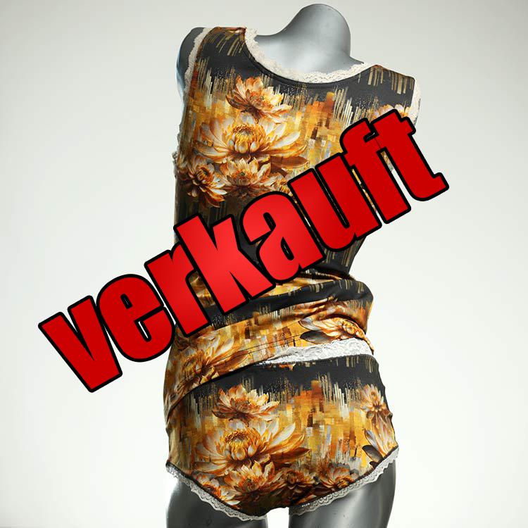 schöne preiswerte süße farbige Unterwäsche Set für DamenPanty / Hotpant mit Top aus Baumwolle