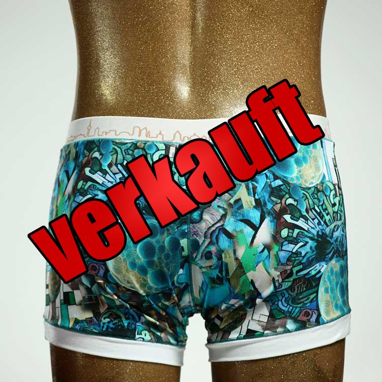 bunter attraktiver nachhaltiger günstiger Herrenshort, Unterwäsche aus Baumwolle für Herren