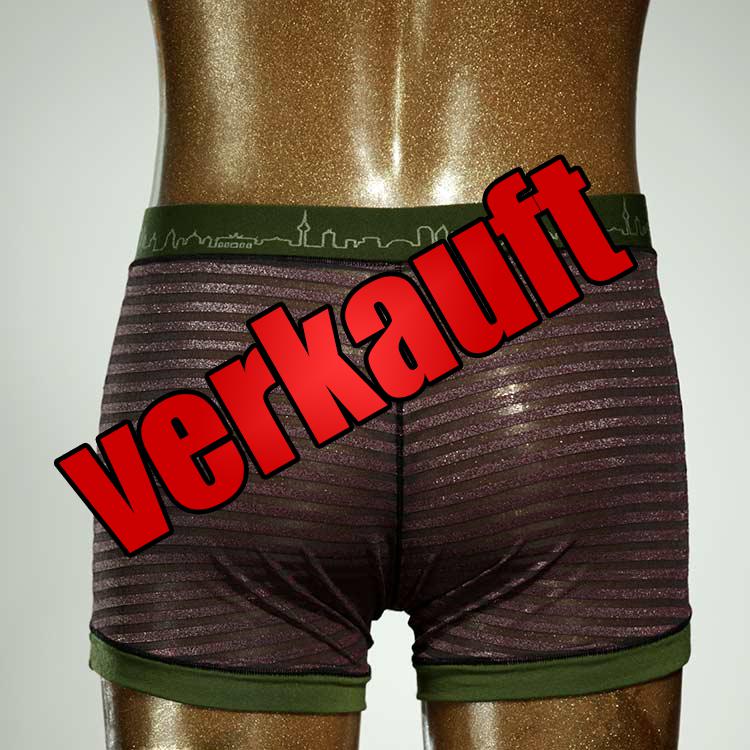 sexy handgemachter günstiger nachhaltiger Herrenshort, Unterwäsche aus Baumwolle für Herren