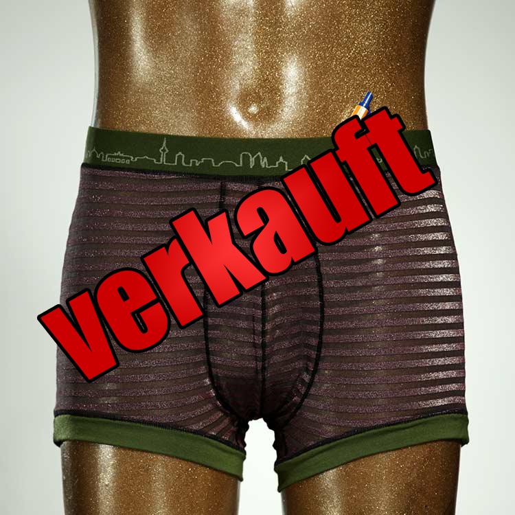 sexy handgemachter günstiger nachhaltiger Herrenshort, Unterwäsche aus Baumwolle für Herren