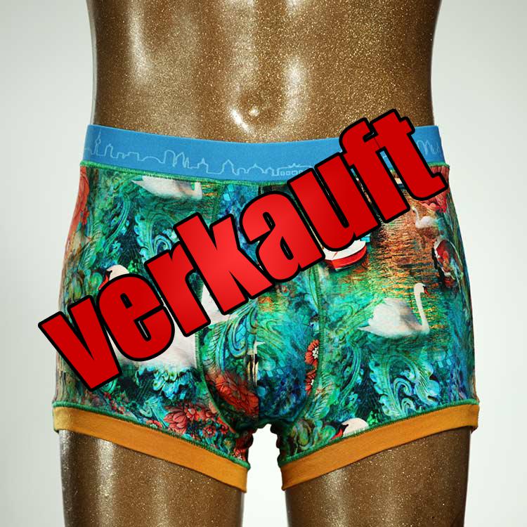 handgemachter nachhaltiger bunter attraktiver Herrenshort, Unterwäsche aus Baumwolle für Herren