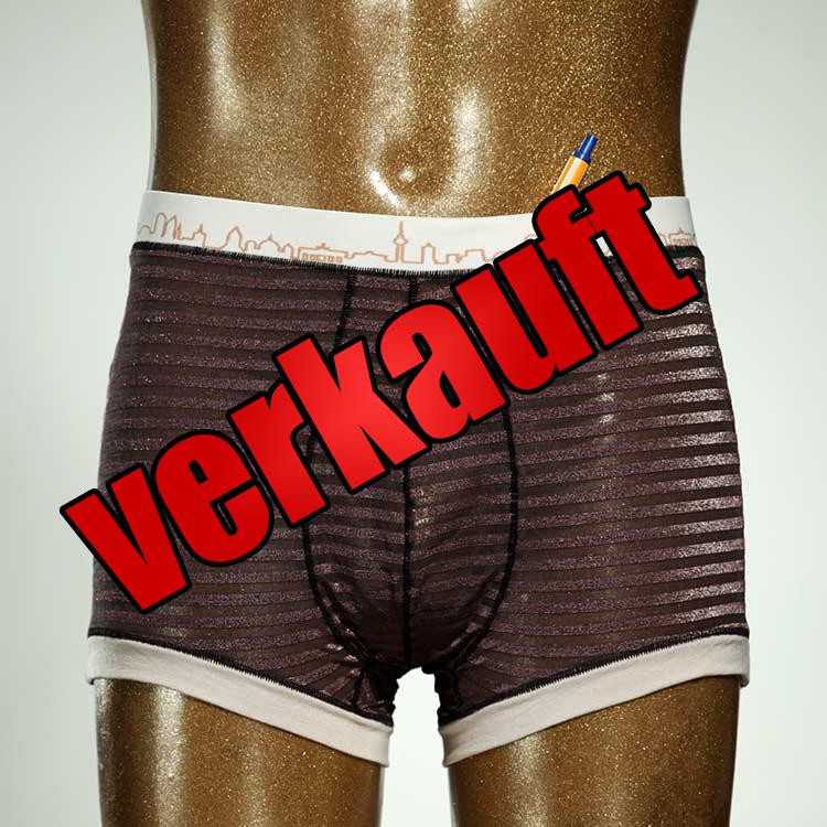nachhaltiger farbiger bunter preiswerter Herrenshort, Unterwäsche aus Baumwolle für Herren