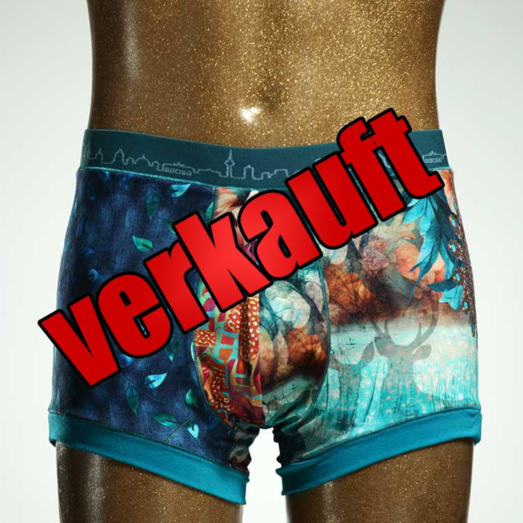 bequemer  bunter nachhaltiger Herrenshort, Unterwäsche aus Baumwolle für Herren