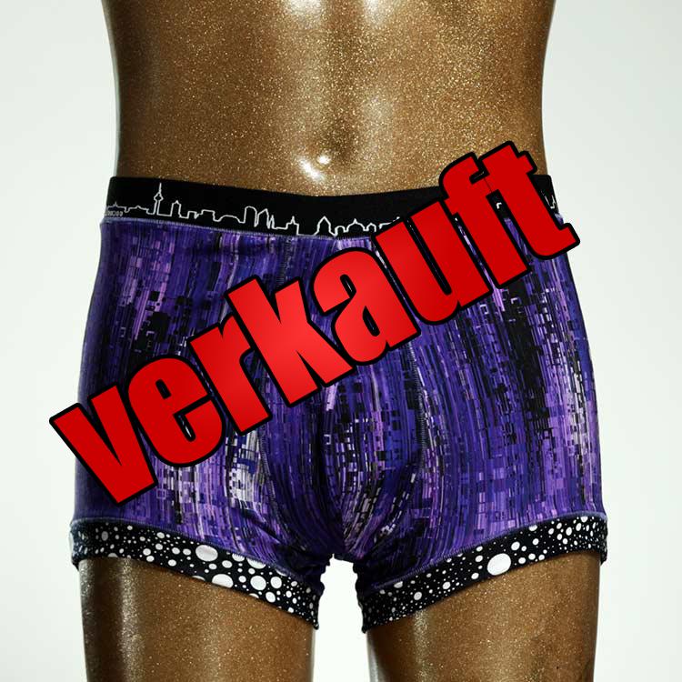 bunter bequemer gemusterter  Herrenshort, Unterwäsche aus Baumwolle für Herren