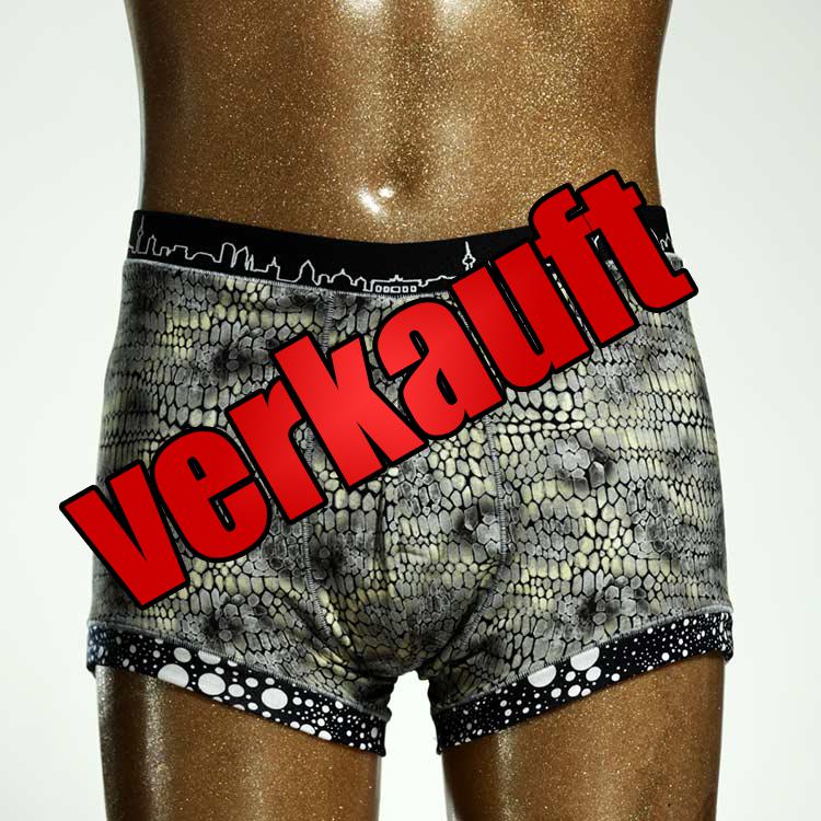 ökologischer bequemer nachhaltiger süßer Herrenshort, Unterwäsche aus Baumwolle für Herren