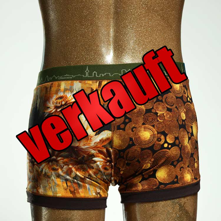 gemusterter nachhaltiger  schöner Herrenshort, Unterwäsche aus Baumwolle für Herren