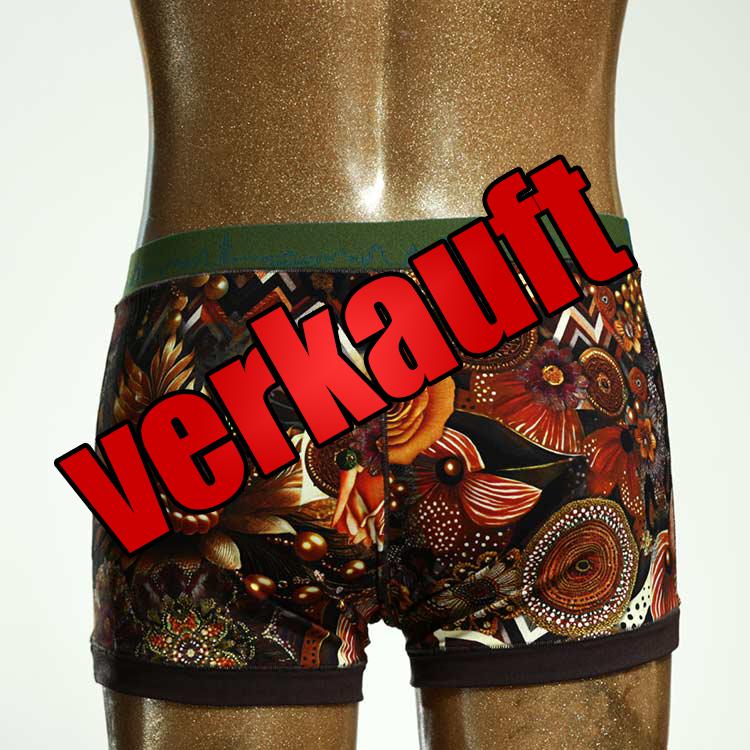 attraktiver schöner bunter farbiger Herrenshort, Unterwäsche aus Baumwolle für Herren