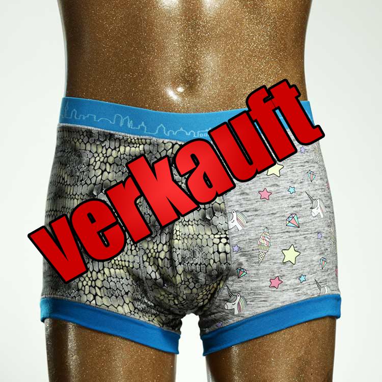 ökologischer süßer günstiger attraktiver Herrenshort, Unterwäsche aus Baumwolle für Herren