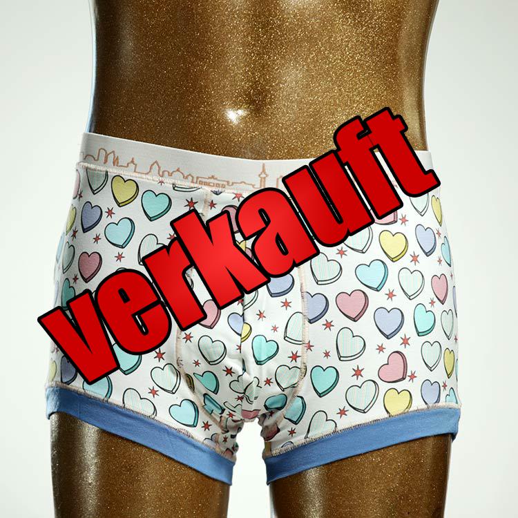 farbiger gemusterter ökologischer bequemer Herrenshort, Unterwäsche aus Baumwolle für Herren