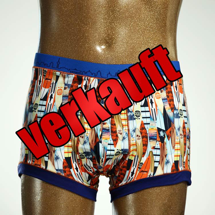 bunter  nachhaltiger preiswerter Herrenshort, Unterwäsche aus Baumwolle für Herren