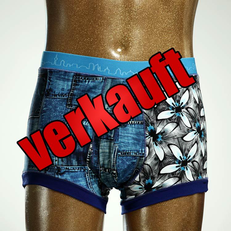 bequemer süßer günstiger handgemachter Herrenshort, Unterwäsche aus Baumwolle für Herren