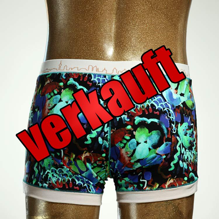 attraktiver farbiger sexy nachhaltiger Herrenshort, Unterwäsche aus Baumwolle für Herren