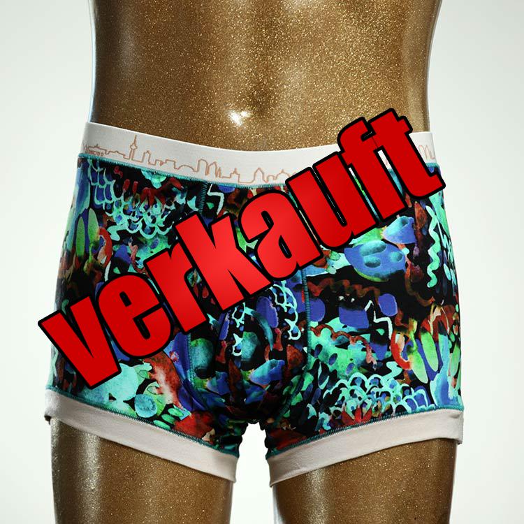 attraktiver farbiger sexy nachhaltiger Herrenshort, Unterwäsche aus Baumwolle für Herren