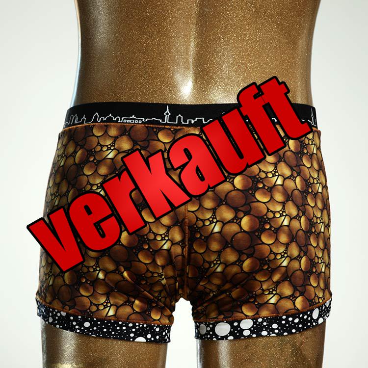 gemusterter nachhaltiger günstiger bequemer Herrenshort, Unterwäsche aus Baumwolle für Herren