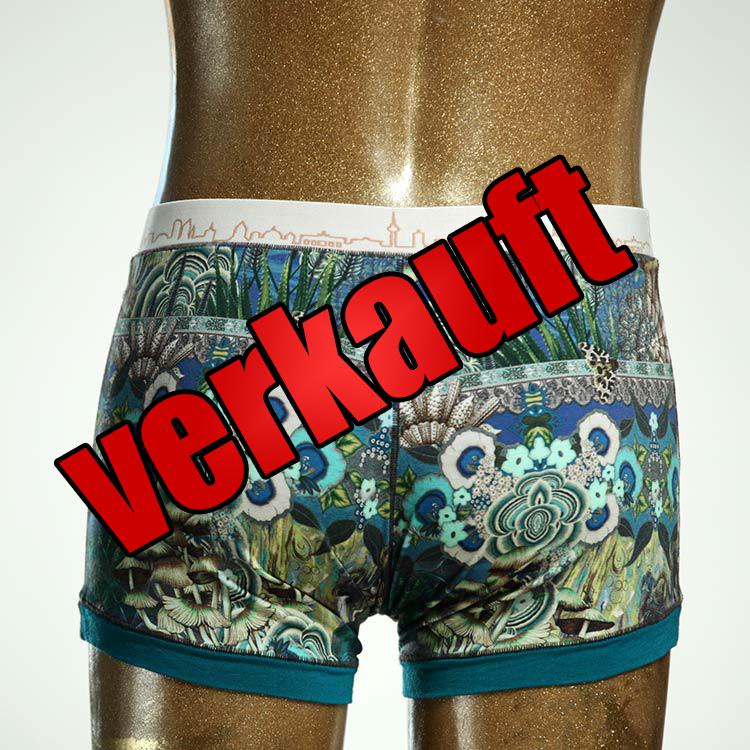 bequemer ökologischer bunter handgemachter Herrenshort, Unterwäsche aus Baumwolle für Herren