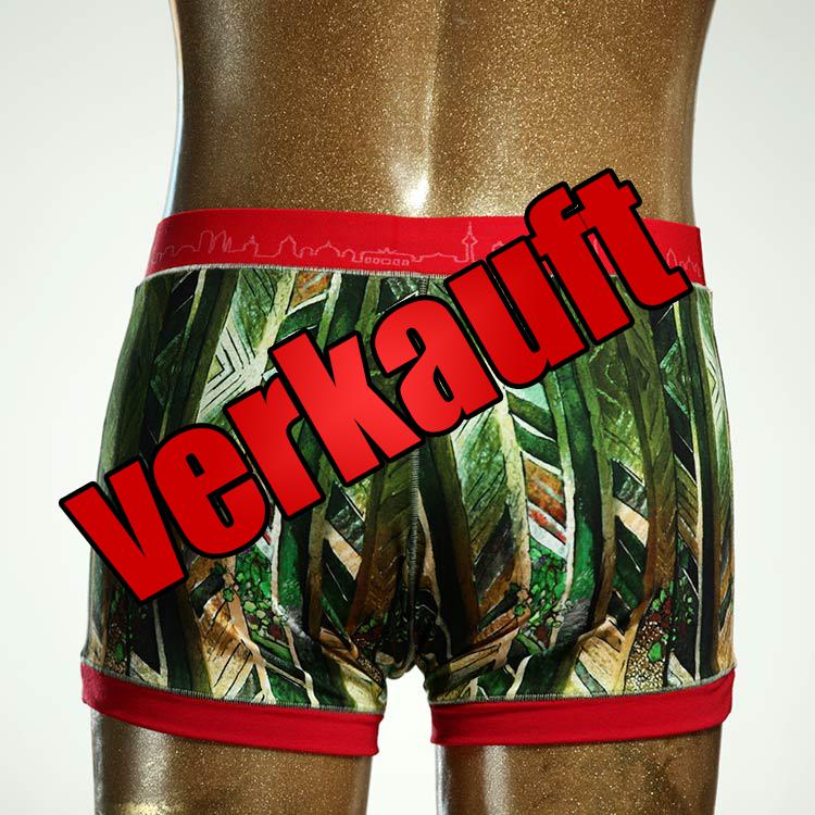 günstiger bequemer farbiger gemusterter Herrenshort, Unterwäsche aus Baumwolle für Herren