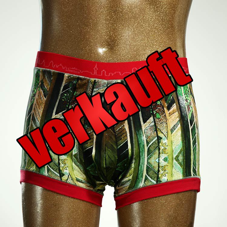 günstiger bequemer farbiger gemusterter Herrenshort, Unterwäsche aus Baumwolle für Herren