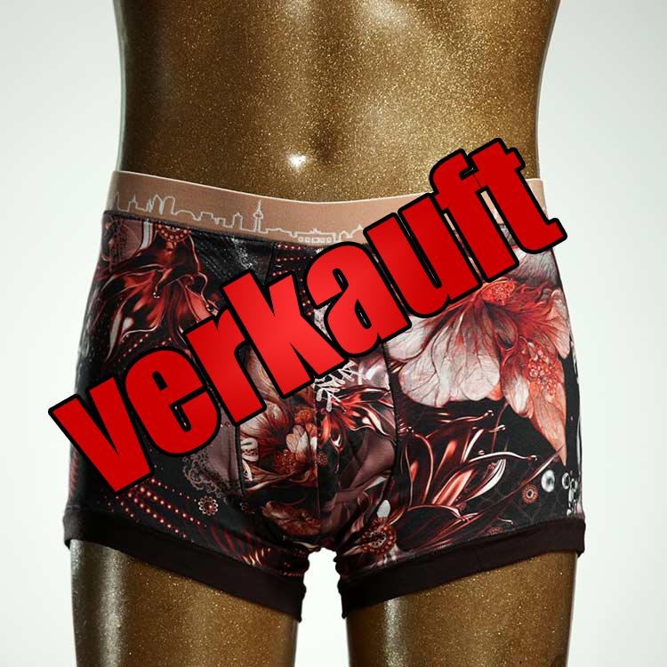 sexy farbiger gemusterter preiswerter Herrenshort, Unterwäsche aus Baumwolle für Herren