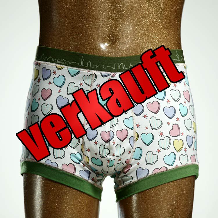 farbiger günstiger bunter Herrenshort, Unterwäsche aus Baumwolle für Herren