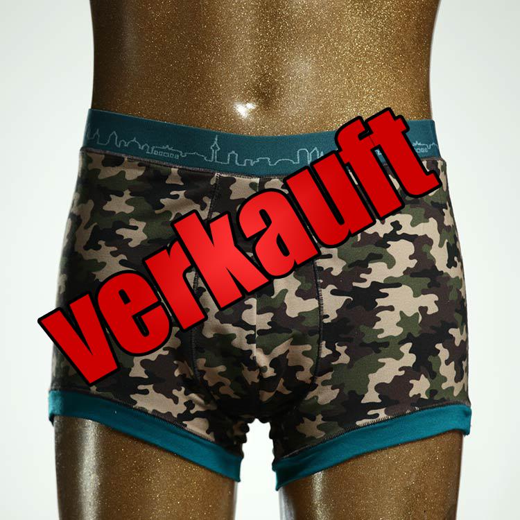 preiswerter bunter günstiger ökologischer Herrenshort, Unterwäsche aus Baumwolle für Herren