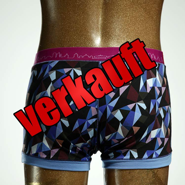schöner süßer gemusterter ökologischer Herrenshort, Unterwäsche aus Baumwolle für Herren
